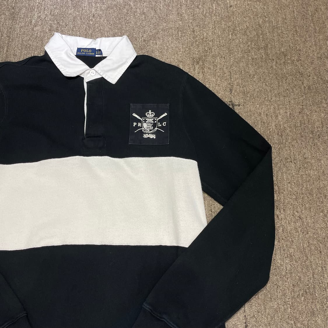 (L) POLO 폴로 랄프로렌 카라 럭비티 롱 상품이미지5