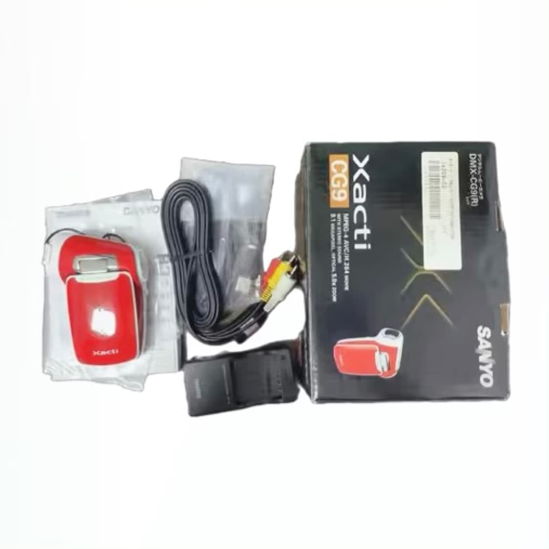 [풀박] 산요작티 cg9 캠코더 레드 상품이미지3