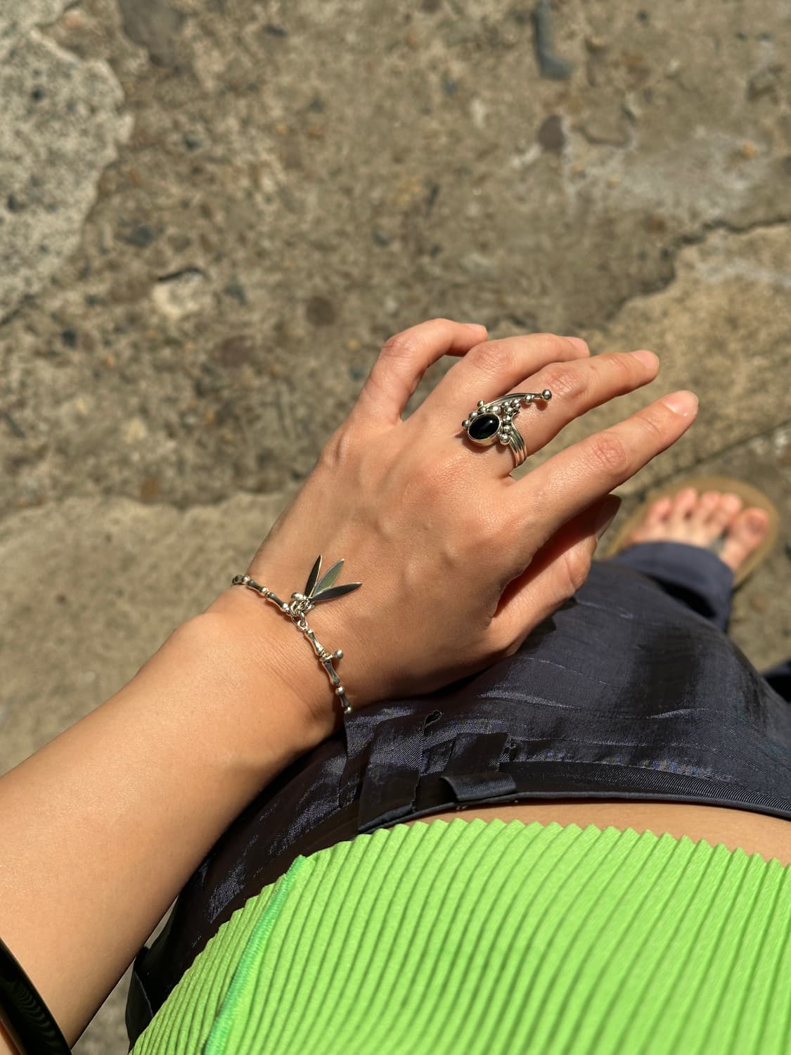 Bamboo 925silver bracelet🎋 상품이미지5