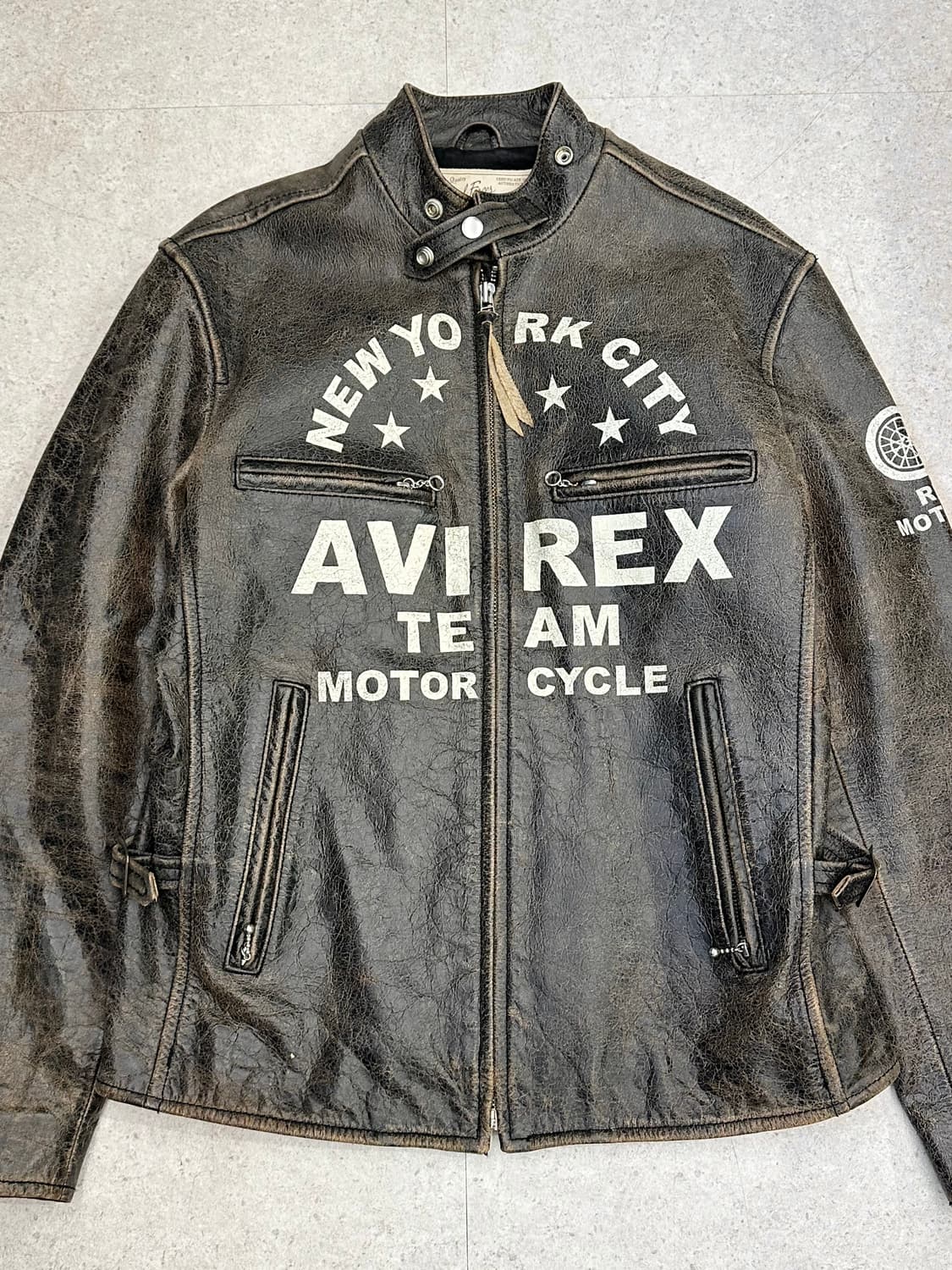 Avirex 아비렉스 가죽 자켓  상품이미지2
