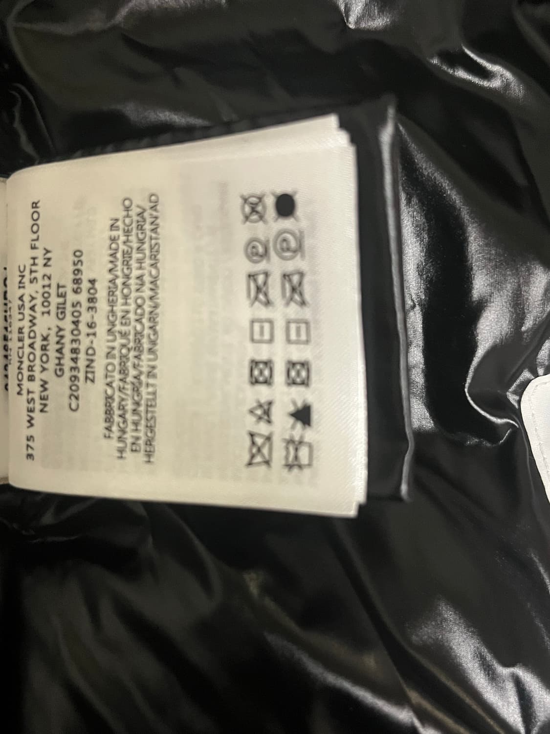 몽클레어 패딩 조끼 상품이미지7