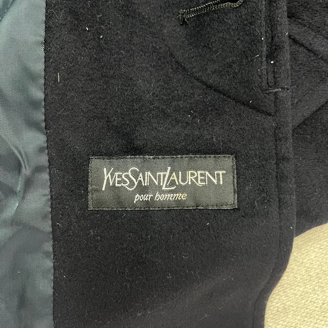 100 ysl 입생로랑 캐시미어 싱글 코트 상품이미지7