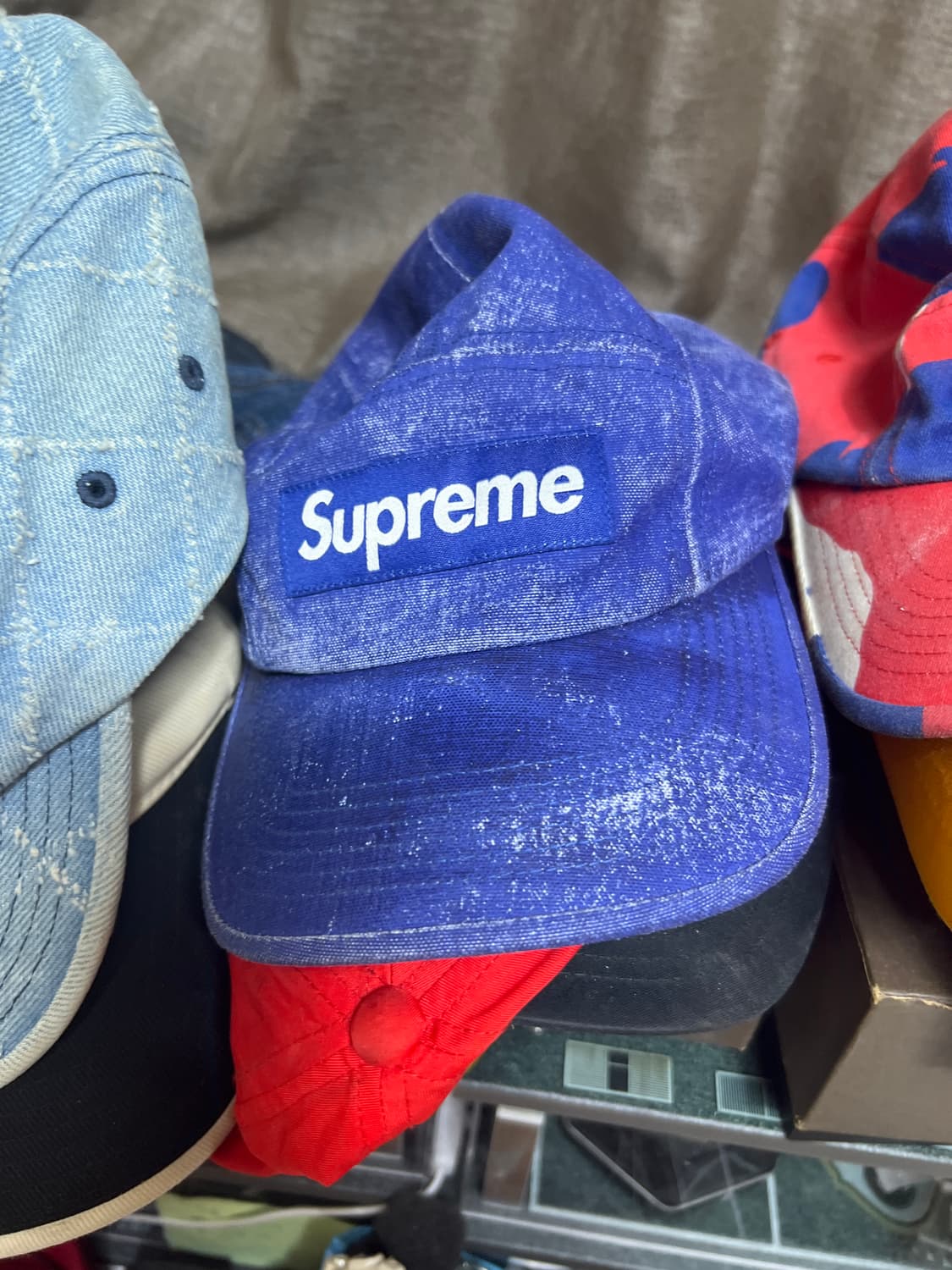 슈프림 캠프캡 22ss 상품이미지1