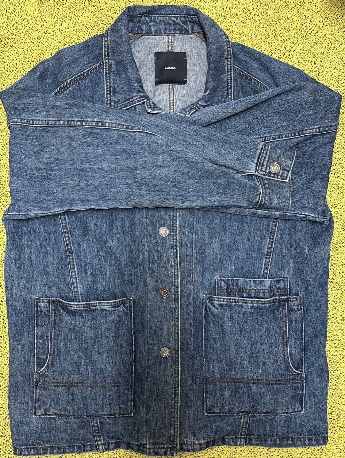 일꼬르소 데님 청자켓 100 상품이미지1
