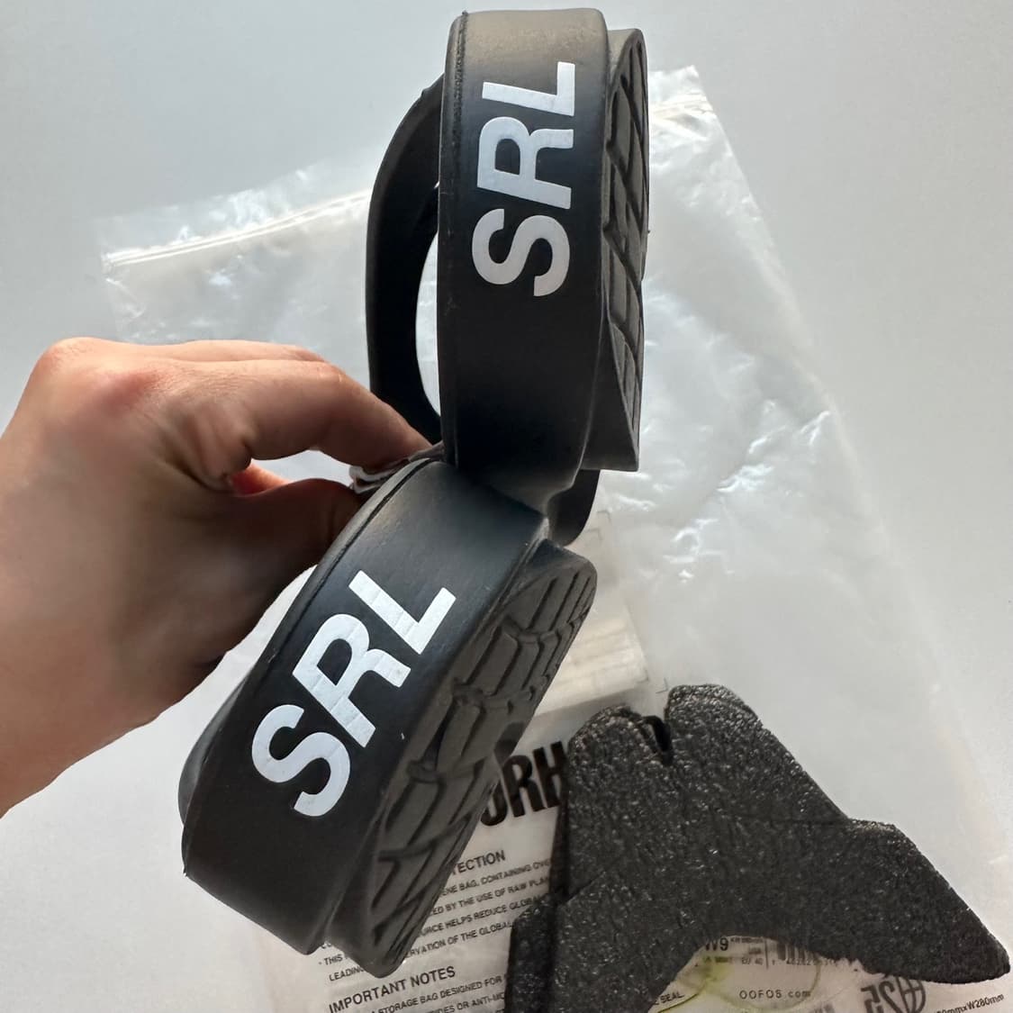 우포스 x 네이버후드 SRL . 오리지날 플립 플랍 블랙 상품이미지5