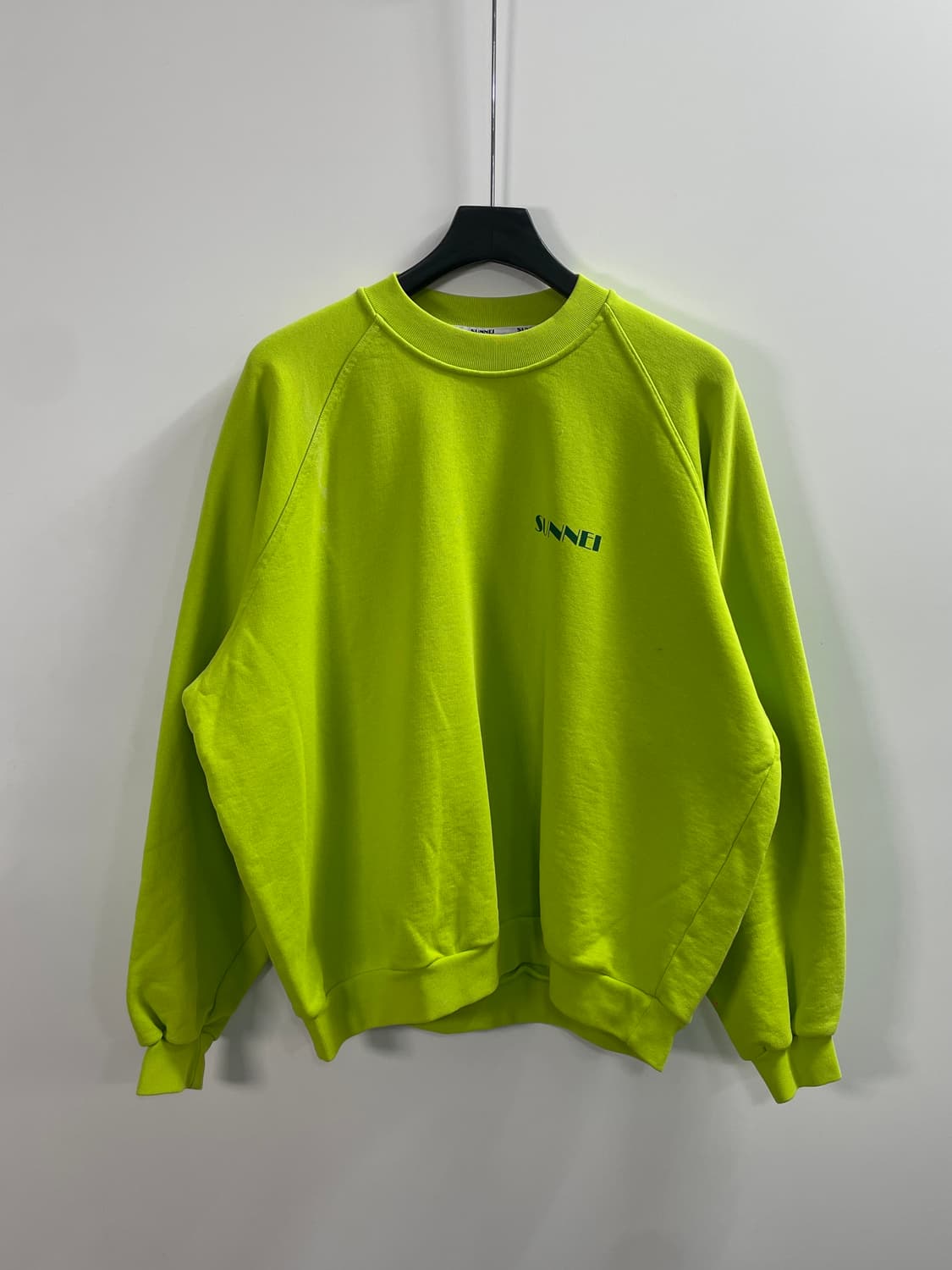 써네이 형광 로고 맨투맨 (on.524)   상품이미지1