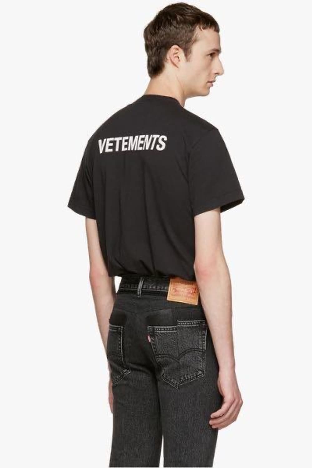 18 vetements  STAFF 티셔츠 상품이미지2