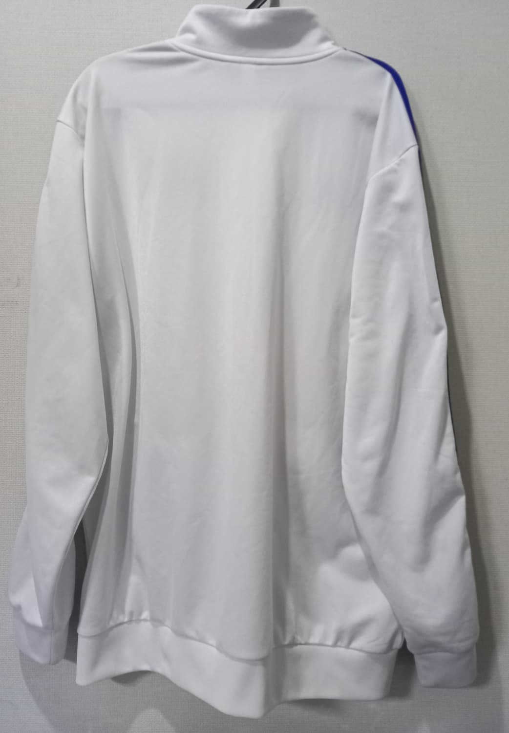 아디다스 레알마드리드 화이트 블루 흰파 트랙탑 저지 져지집업 100/L 상품이미지3