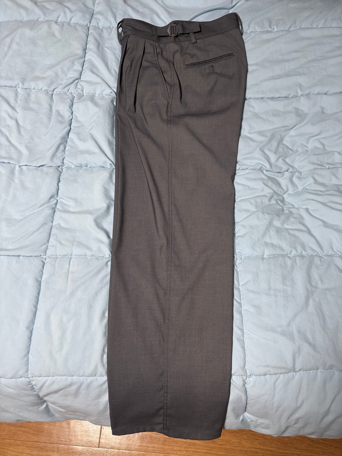 03) 어나더 오피스 AW 산티아고 슬랙스 스탠다드 헤더 그레이 상품이미지3