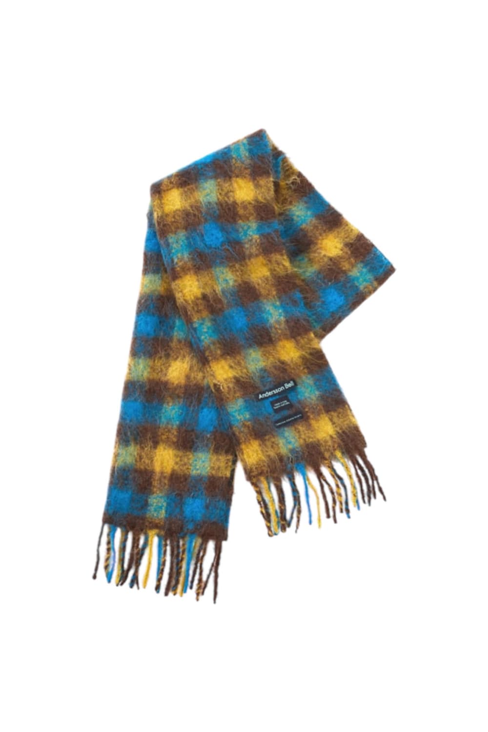 앤더슨벨 베네토 체크 머플러  상품이미지1