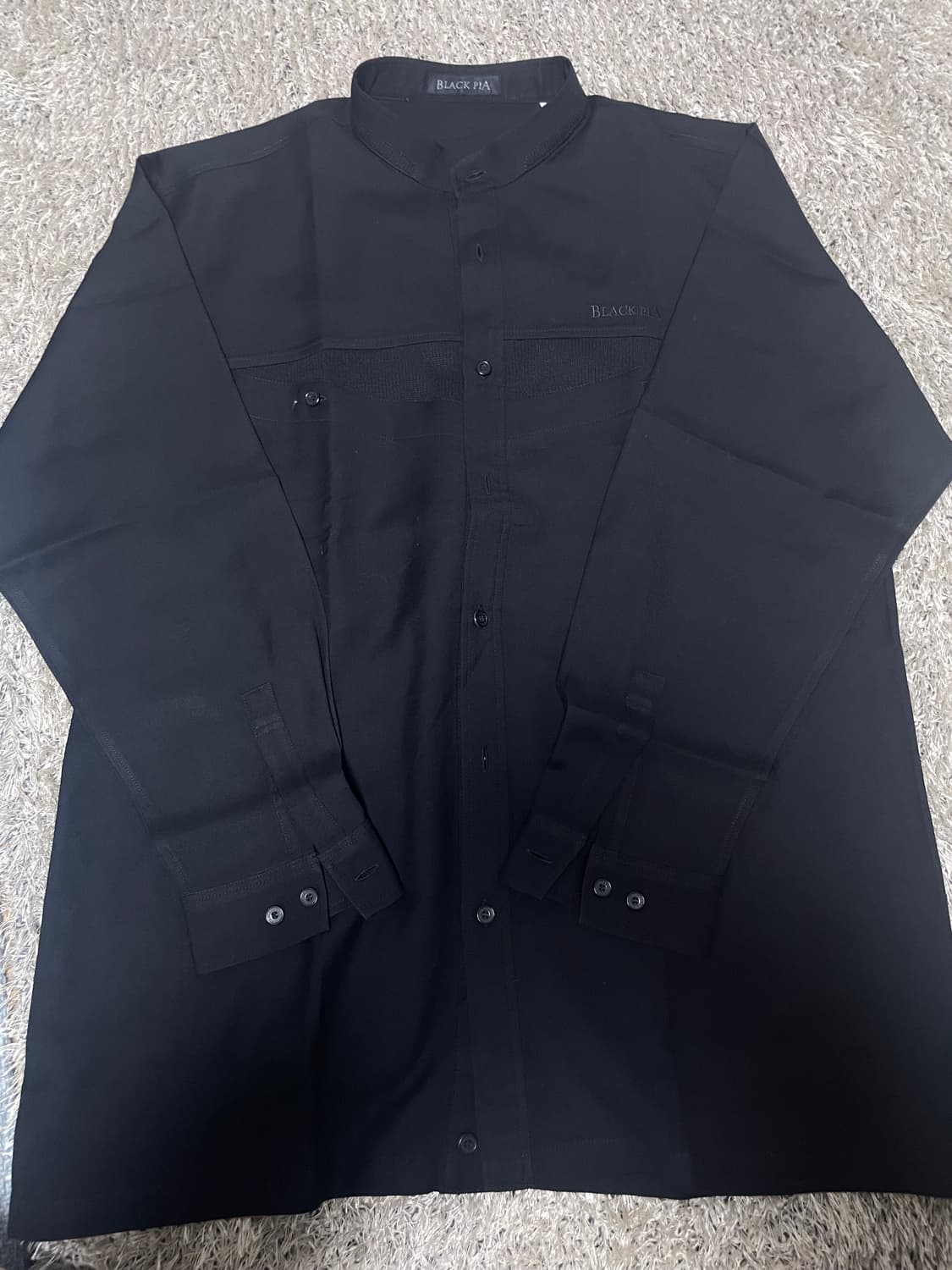 블랙피아 일제 반카라 울셔츠 105~110 상품이미지1