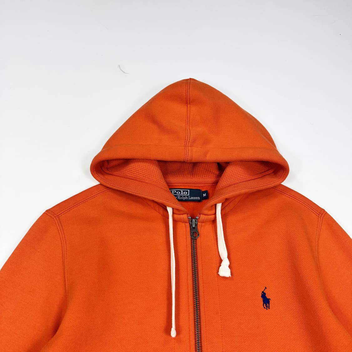 폴로 랄프로렌 포니 헤비 코튼 후드집업 (M) 상품이미지1