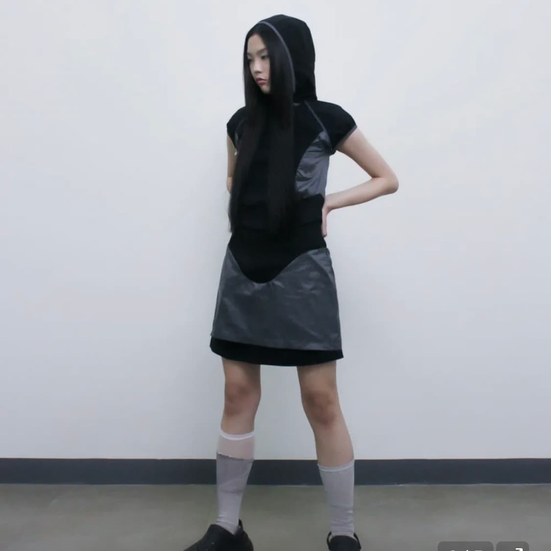 오호스 요크 셋업 블랙 상품이미지2