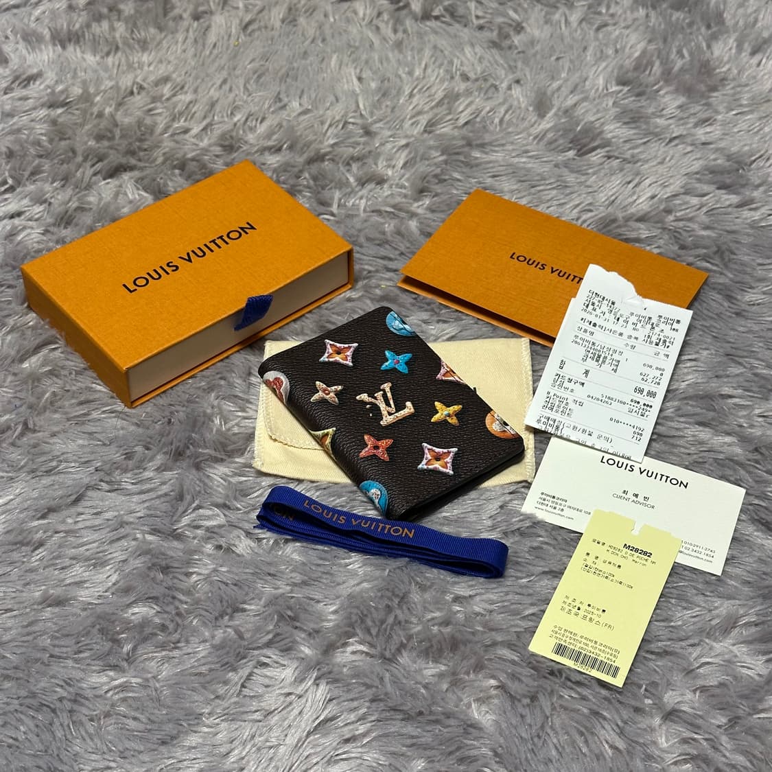 [미사용/새상품] 루이비통 모노그램 초콜릿 오거나이저 카드지갑 상품이미지6