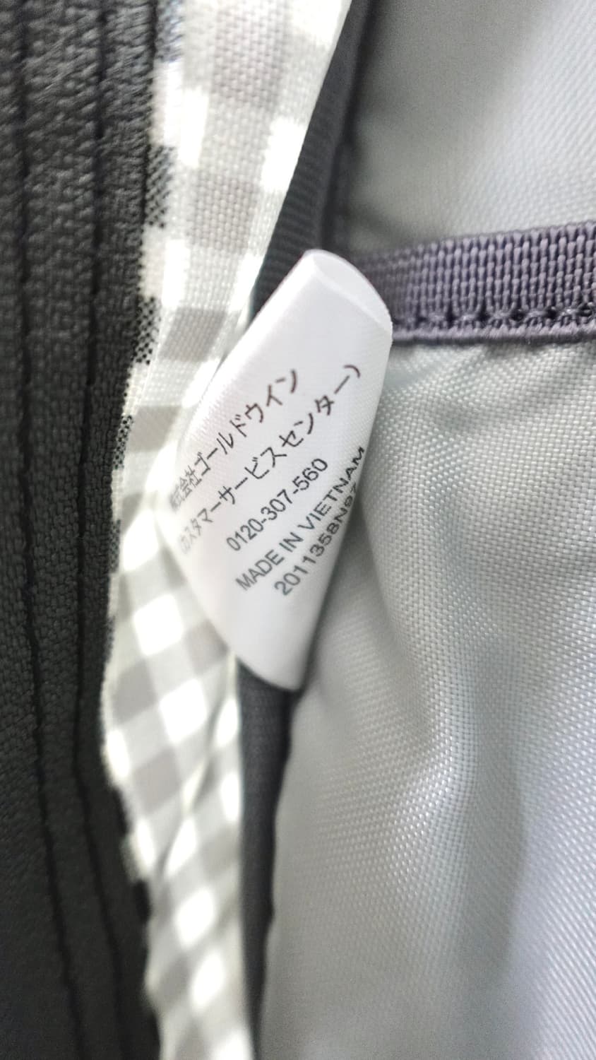 노스페이스 깅엄체크 싱글샷 백팩 상품이미지8