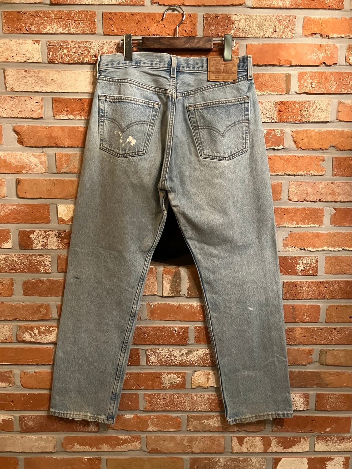 90s USA 빈티지 리바이스 501 데님 팬츠 상품이미지5