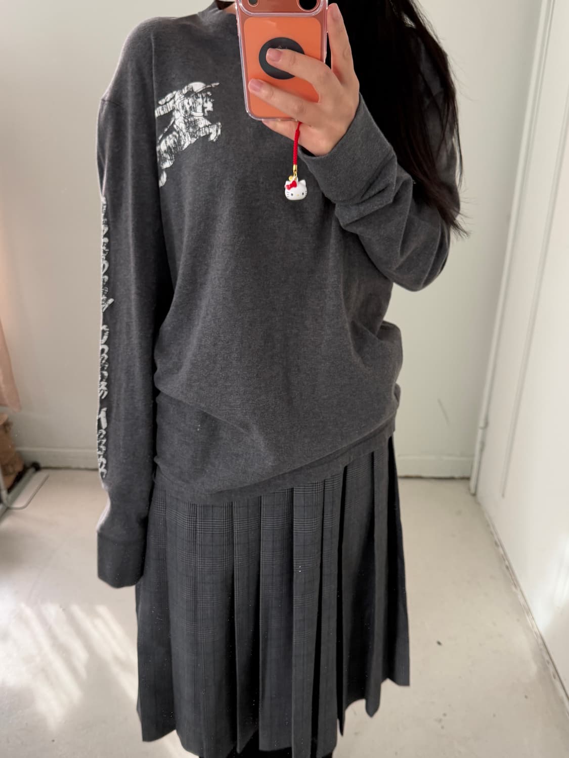 빈티지 버버리 롱슬리브 상품이미지4