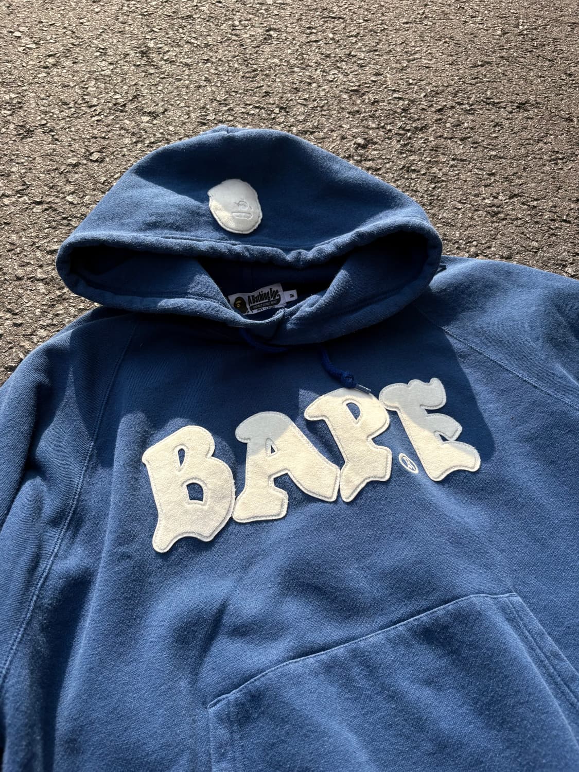 베이프 relaxed fit pullover hoodie 상품이미지6