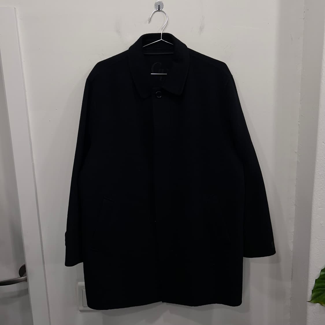 질리비체 덕다운 이너 케시미어블랜드 히든버튼 미니멀 코트 상품이미지2