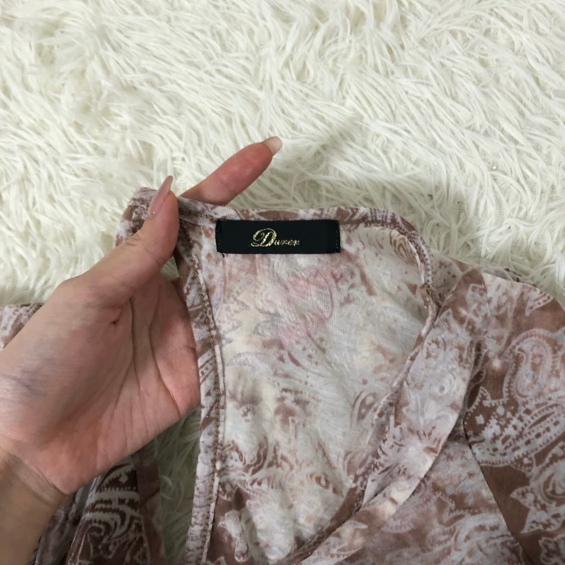 빈티지 시스루 롱슬리브 상품이미지5