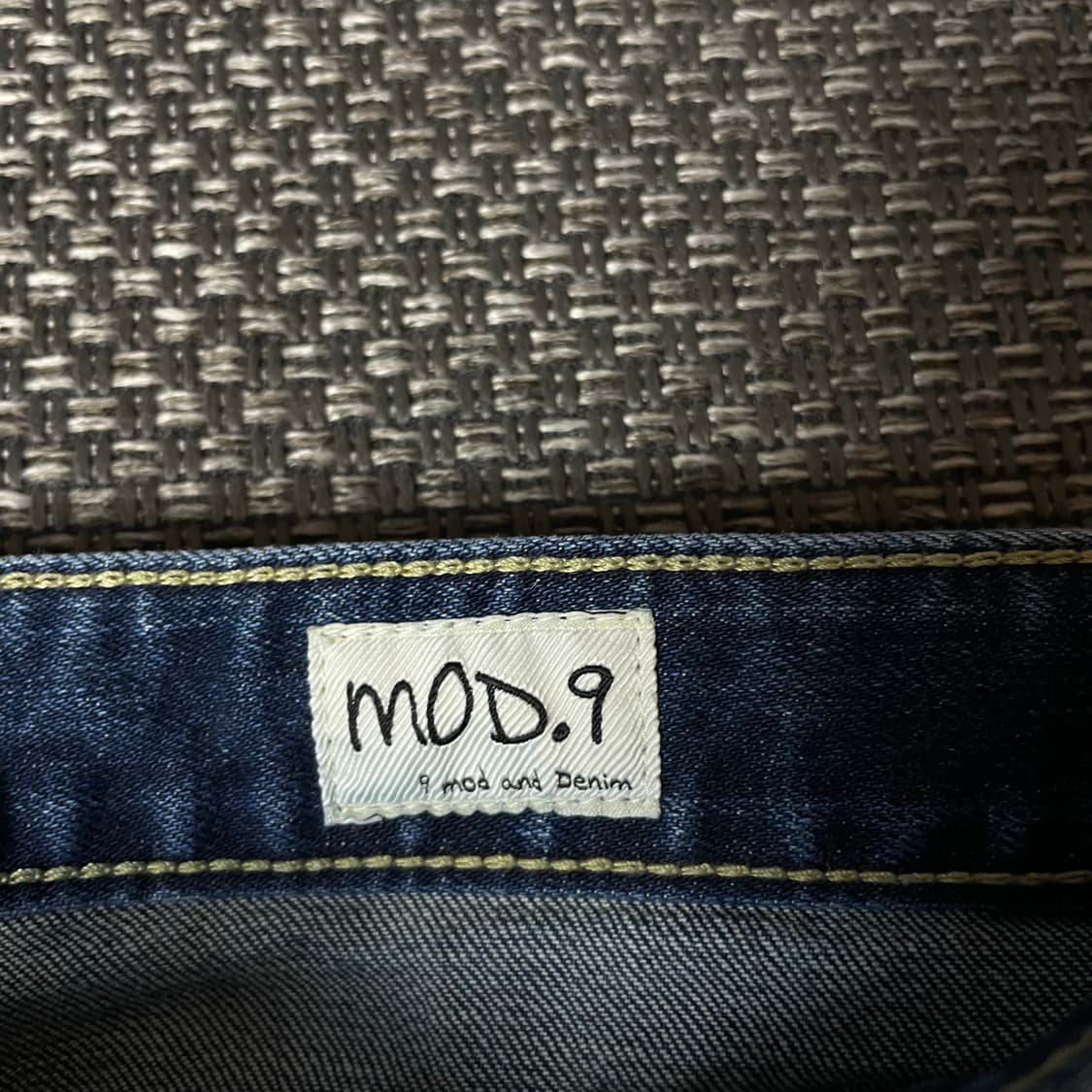 (32) 모드나인 중청 워싱 데님 팬츠 상품이미지4