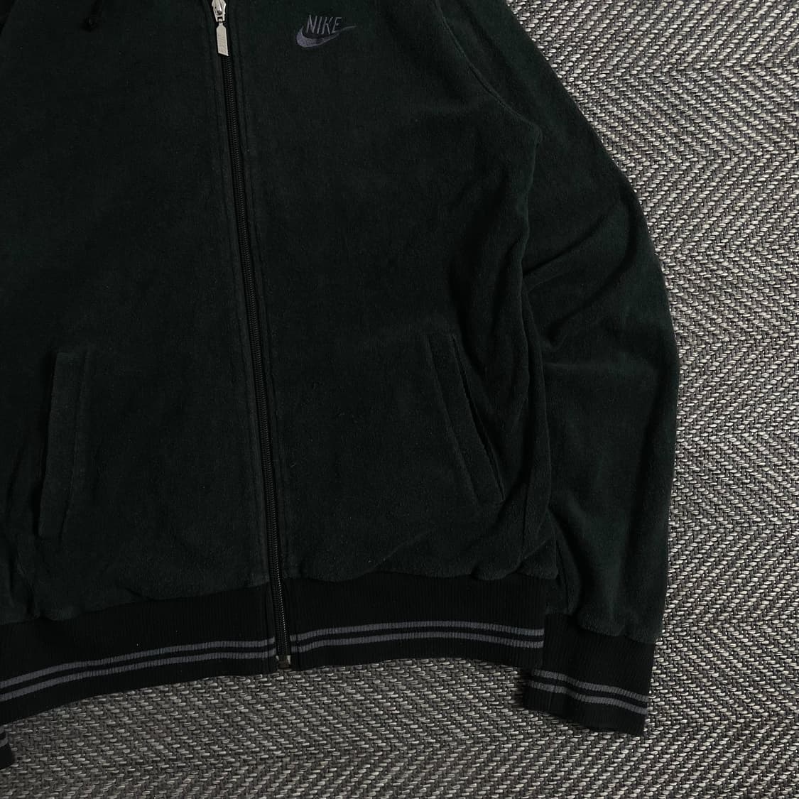 나이키 퓨추라 로고 벨벳 후드 트랙탑 져지 y 3087 상품이미지3