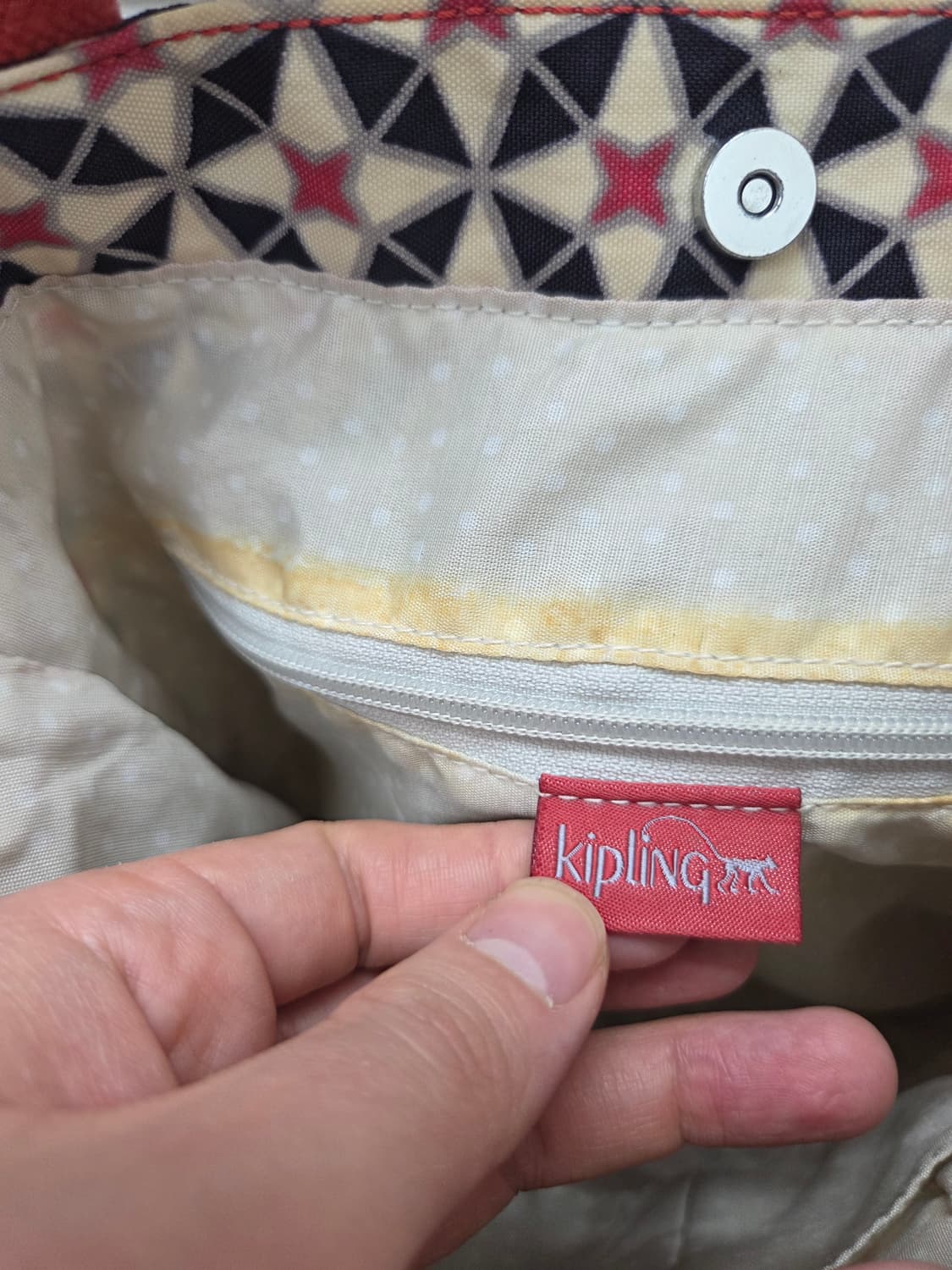 키플링 패턴 토트백 상품이미지6