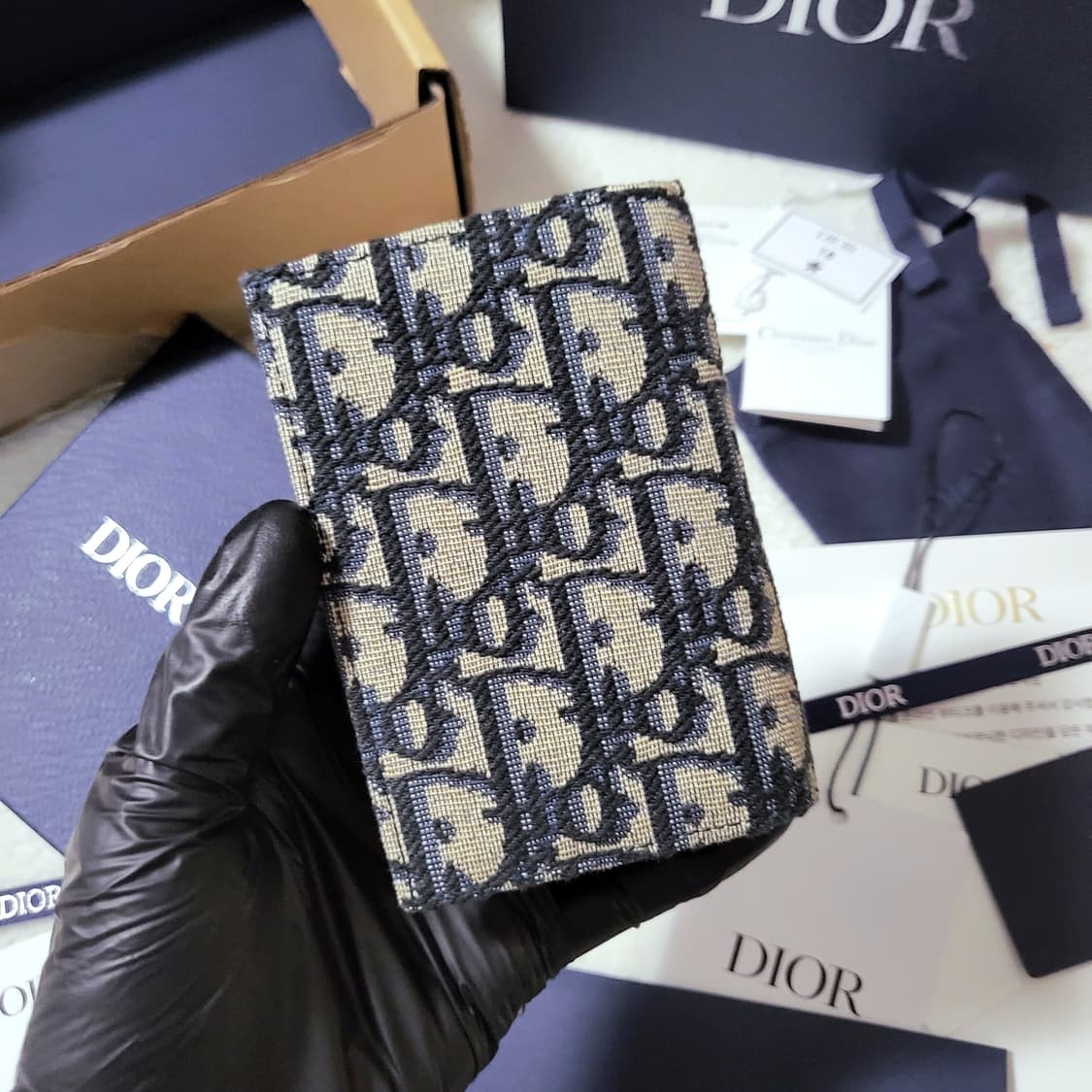 [새상품급/풀구성] 디올 오블리크 오거나이저 카드지갑  상품이미지3