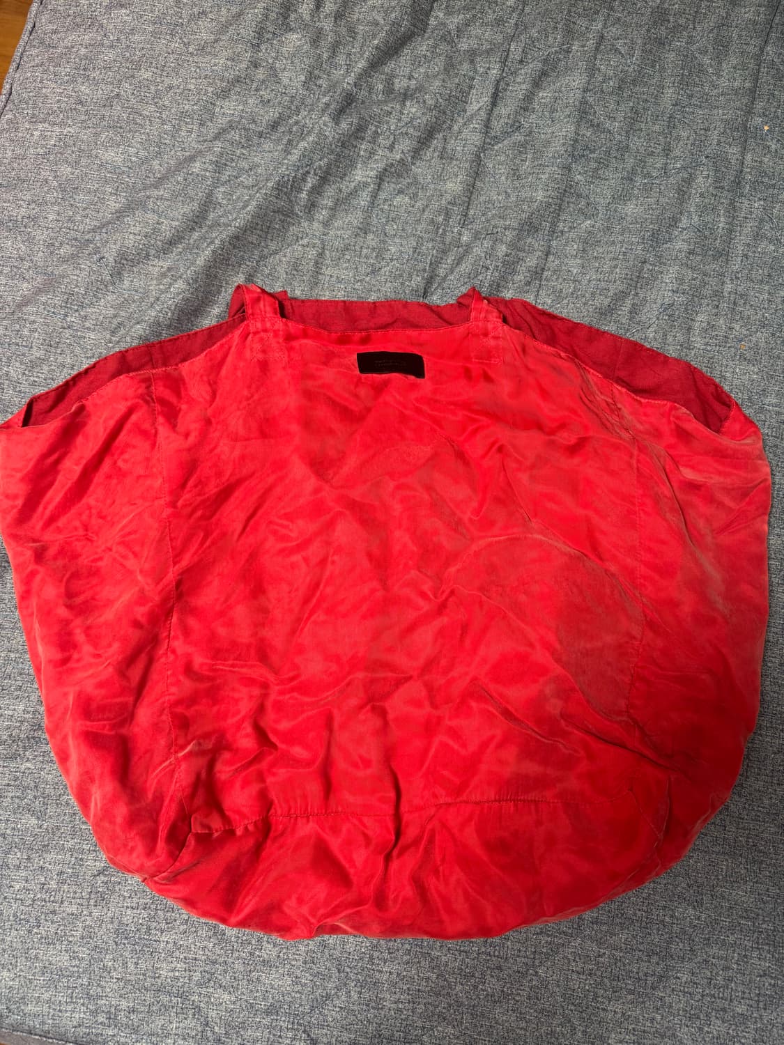 머듈 라운지 백(reversible) red 상품이미지2