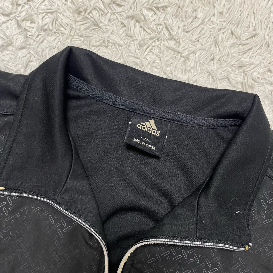 Adidas White Panel Black Gold Jersey 상품이미지6