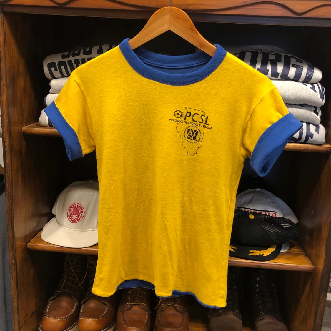 60s/80s Reversible T-shirt-S 상품이미지4