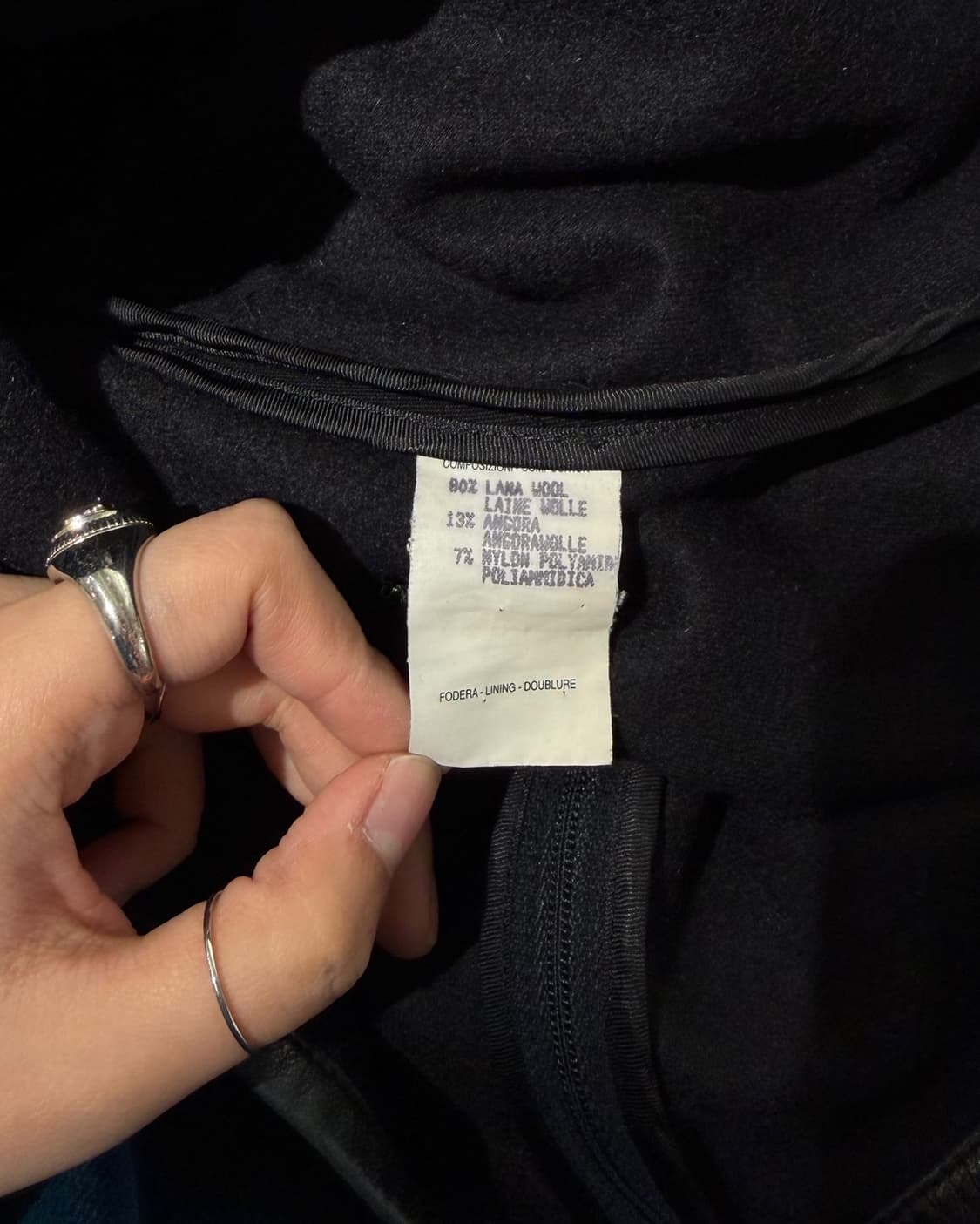 구찌 aw99 블랙 네오프렌 레더 트림 탱크탑 베스트  상품이미지8