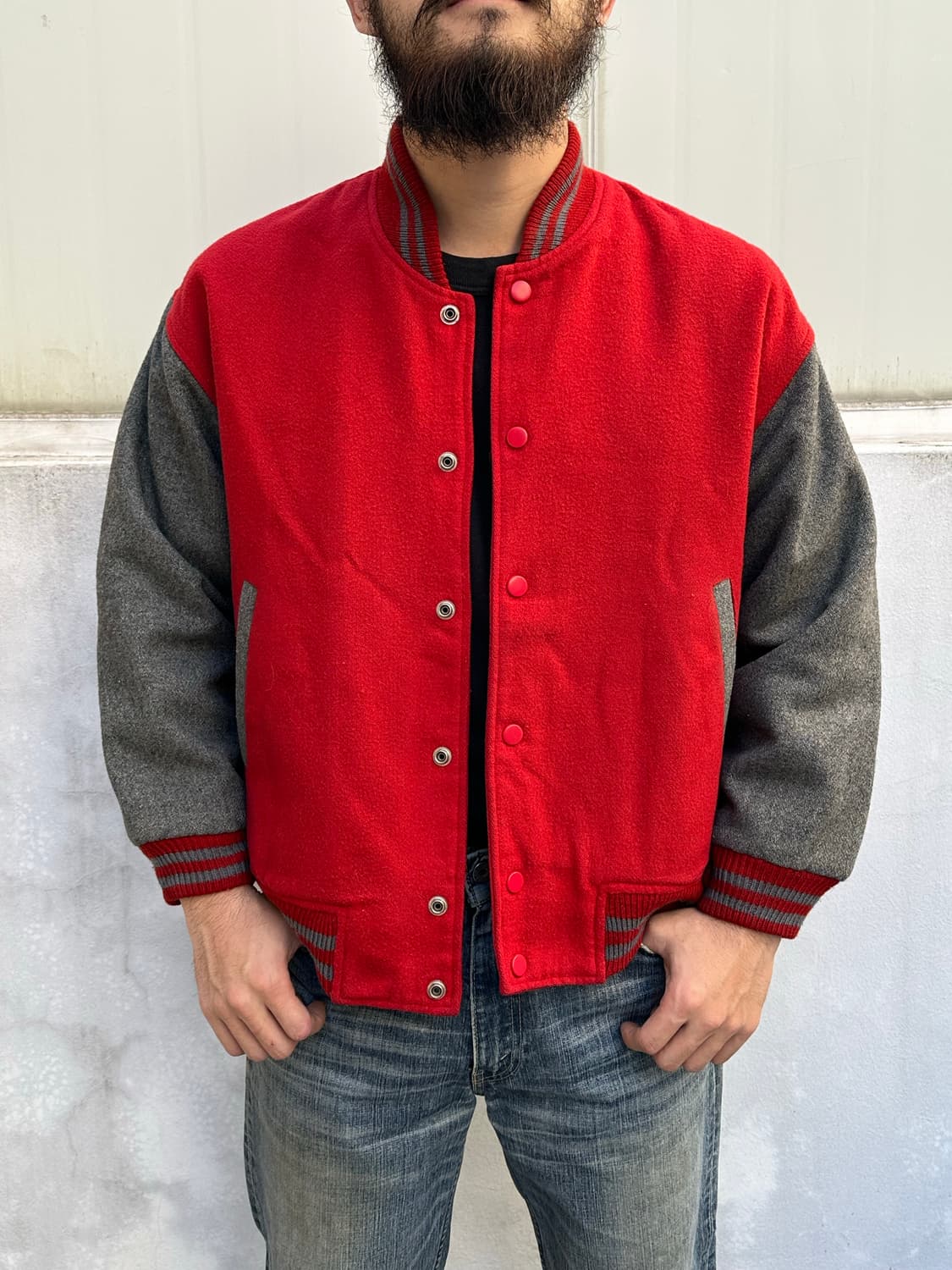 [빈티지] •Vintage Varsity Jacket 상품이미지1
