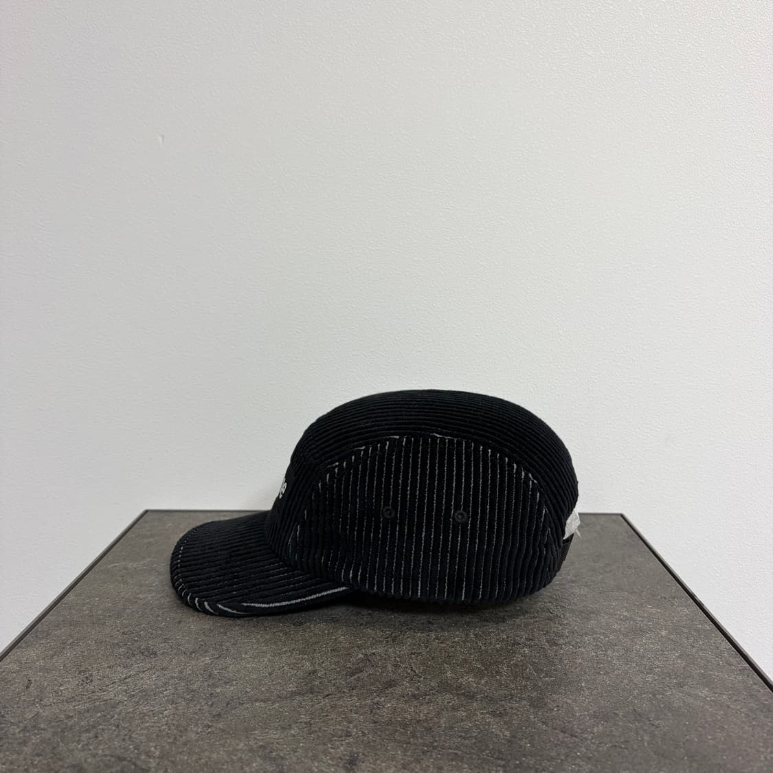 (OS) 슈프림 박스로고 캠프캡 모자 23SS 코듀로이 투톤 블랙 상품이미지2