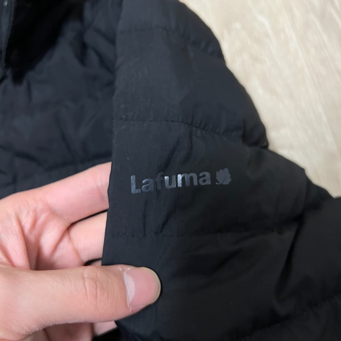 라푸마 여성 구스다운 경량 롱패딩 M/95  상품이미지3