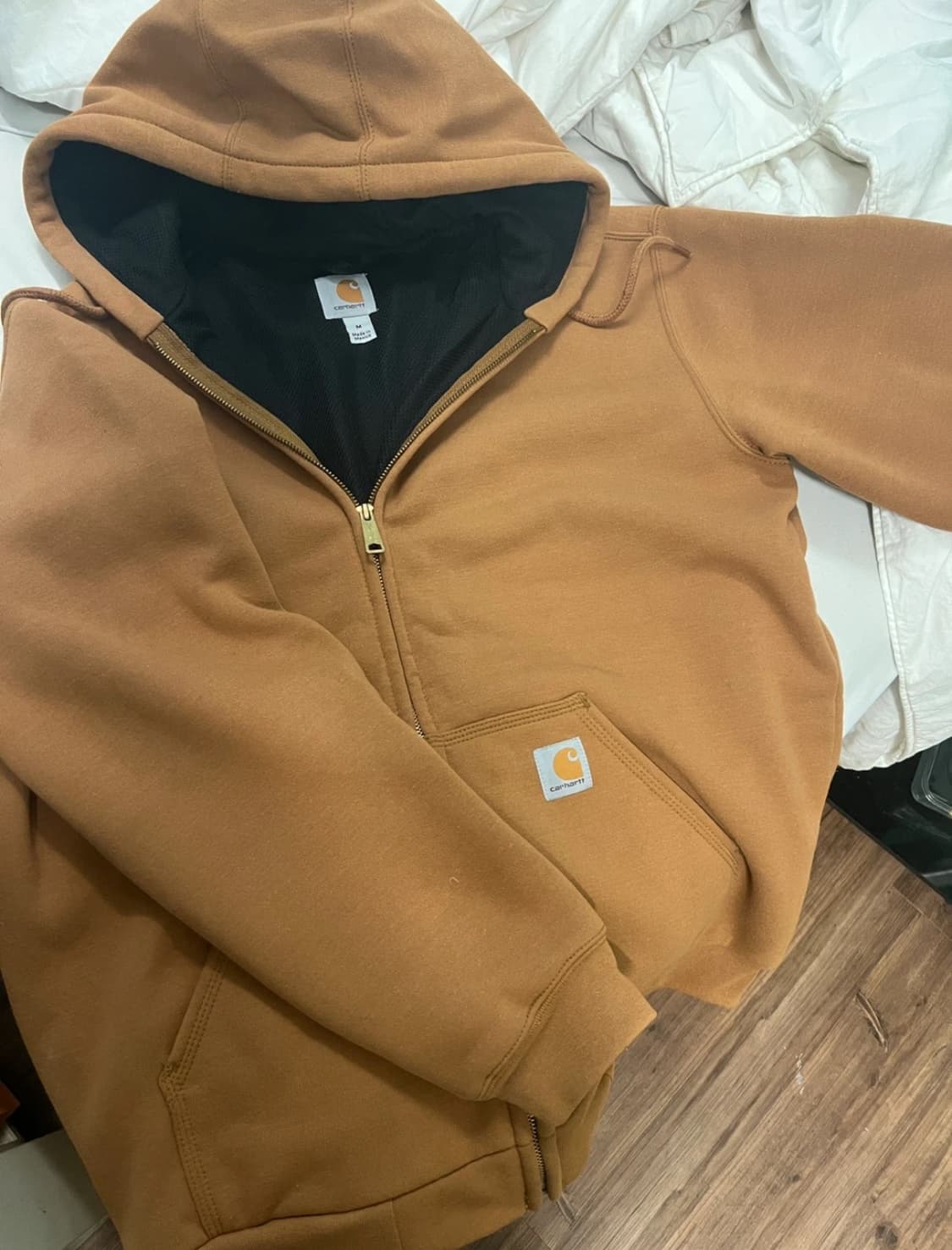 칼하트 후드티 브라운 m 상품이미지1