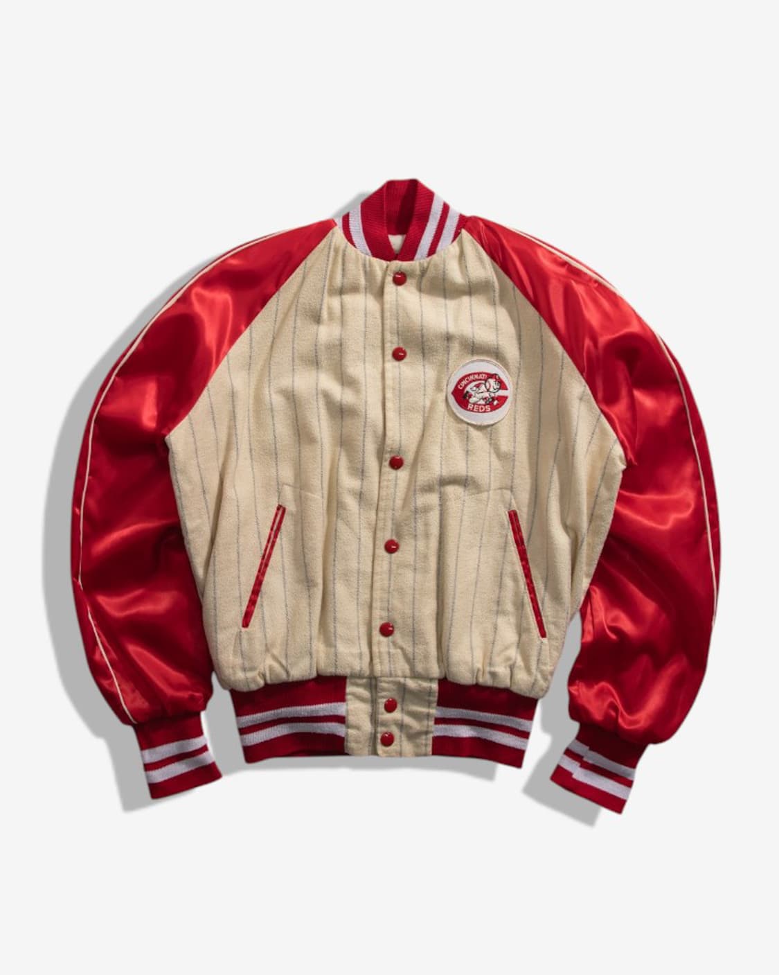 T-1982 Cininnati reds baseball jacket  상품이미지1