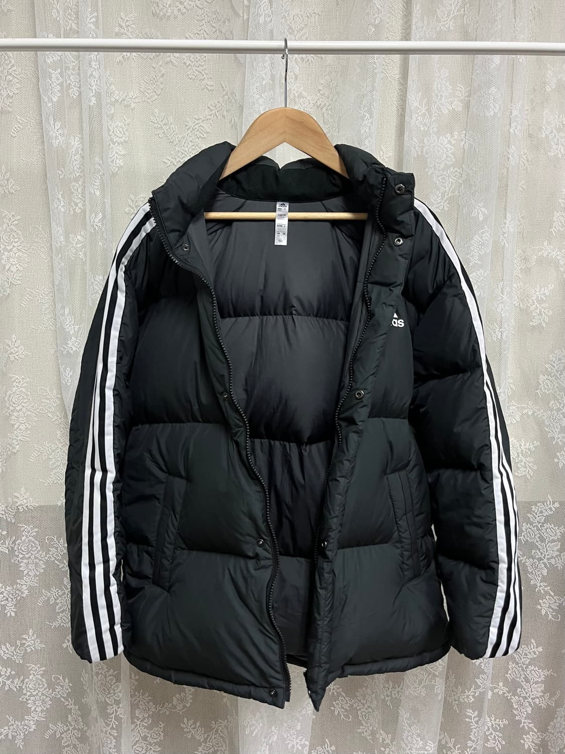 160) 나이키 키즈 덕다운 패딩 점퍼 블랙 상품이미지3