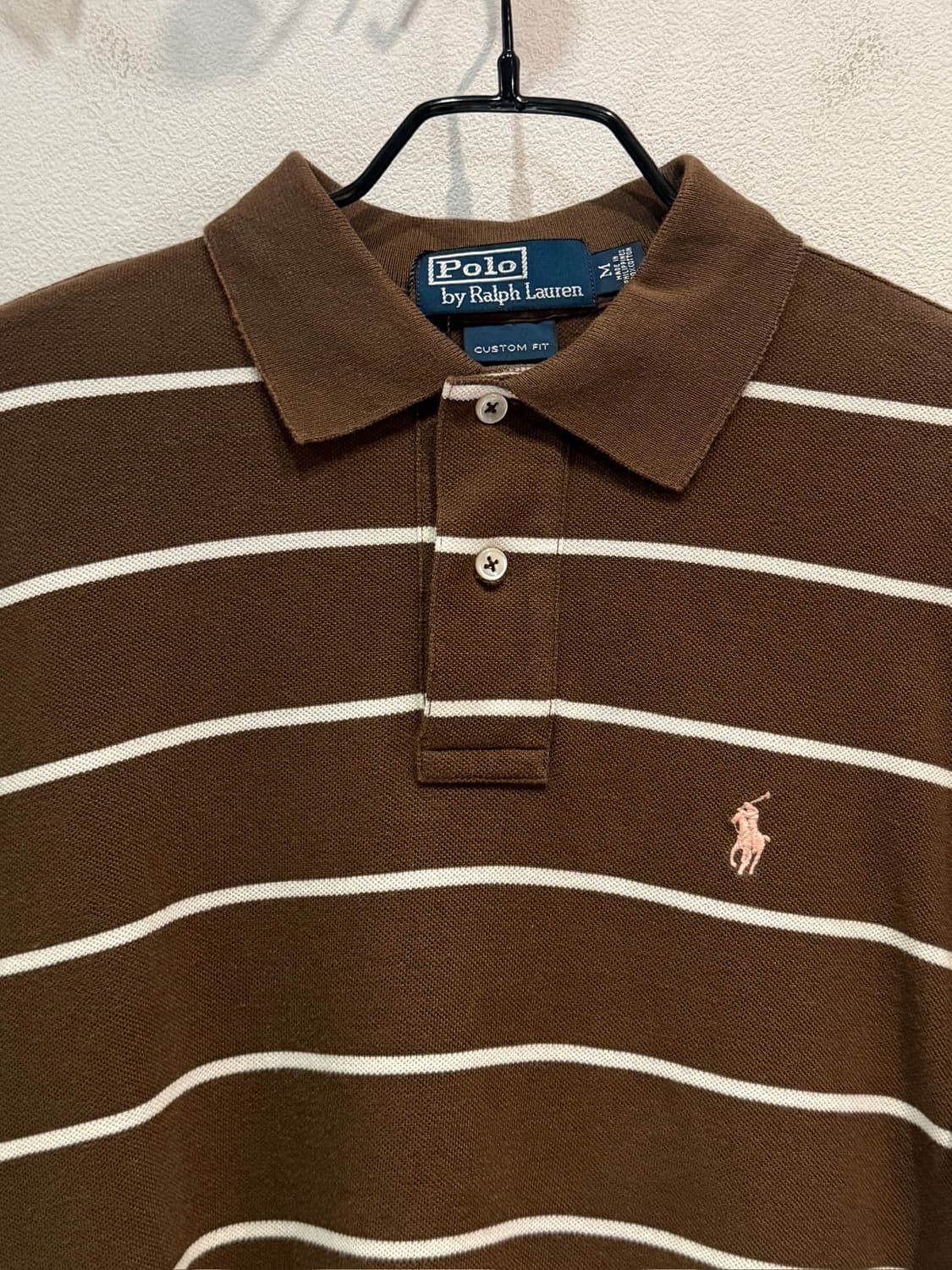 Polo Ralph Lauren Brown Striped Polo 상품이미지1