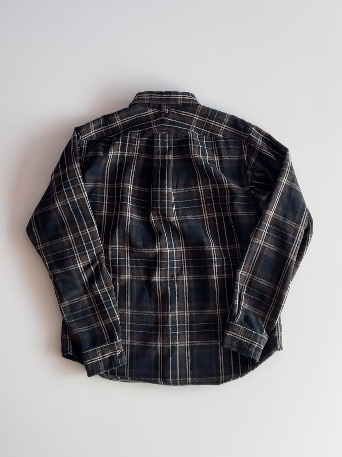 노스페이스 퍼플라벨 원포켓 체크 플란넬 셔츠 L 상품이미지2