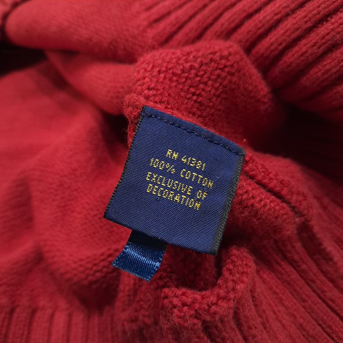 CL192 2XL 폴로 코튼 하프집업 니트 상품이미지6