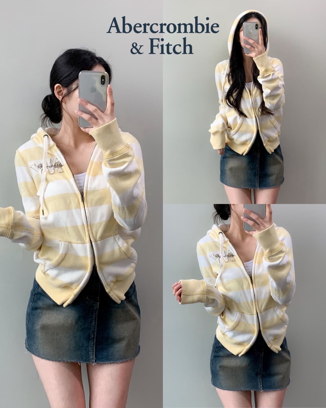 아베크롬비 후드집업 상품이미지1