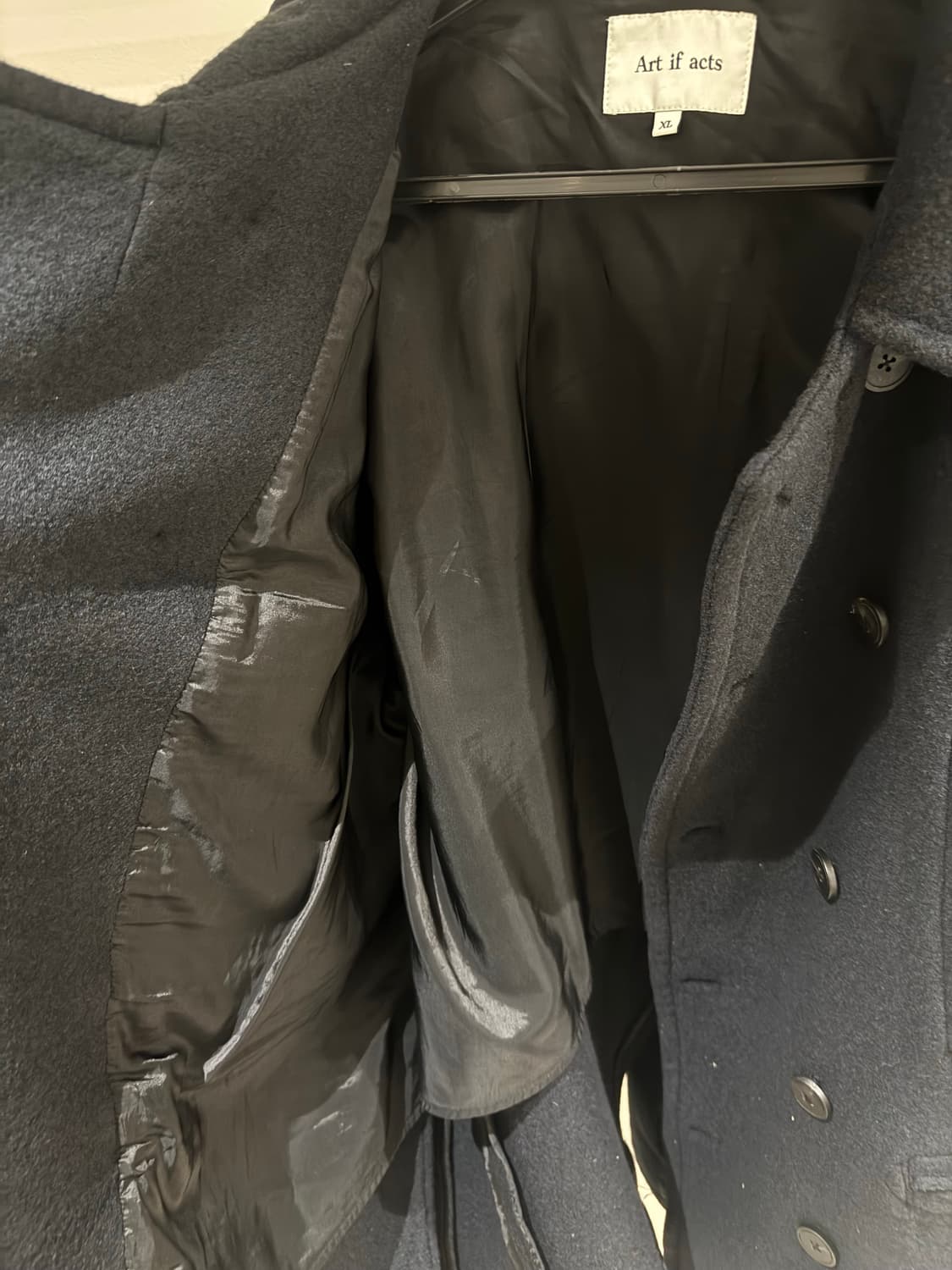 아트이트액츠 피코트 네이비 XL 상품이미지5