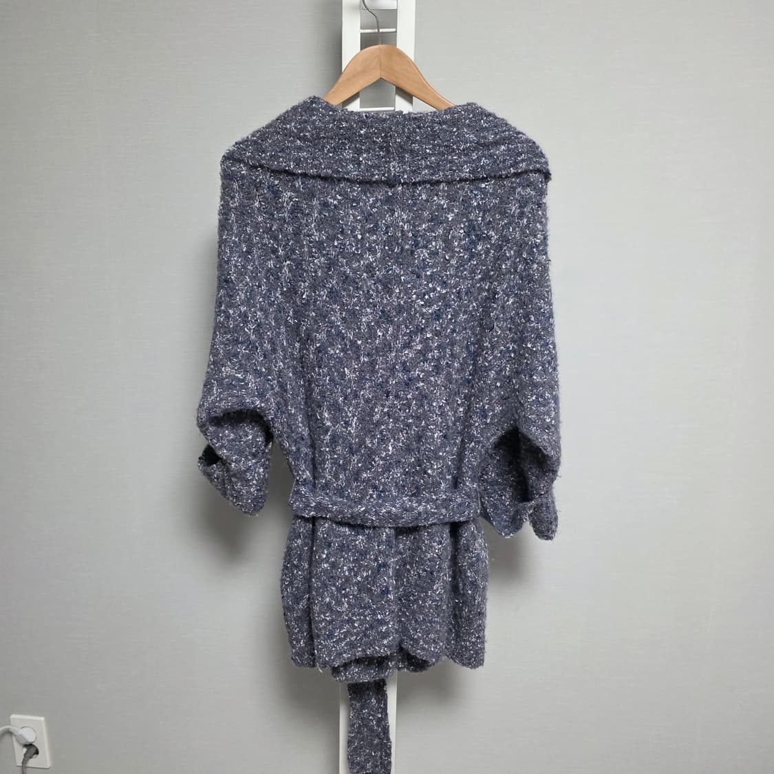 모조에스핀 니트 롱 가디건 믹스 컬러 상품이미지8