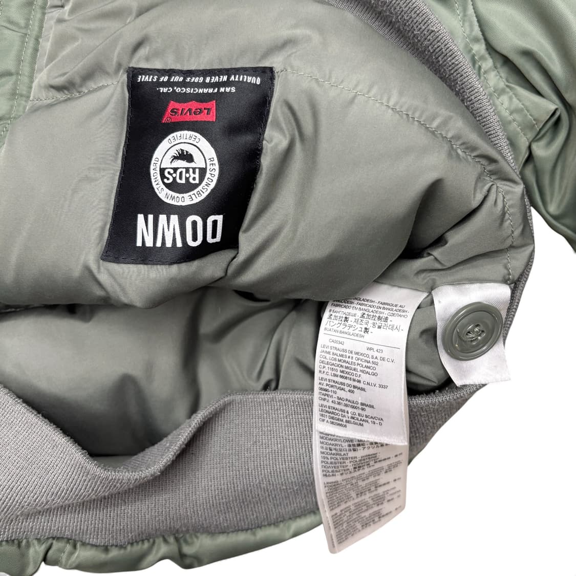 리바이스 N-2B 덕 다운 파카 상품이미지6