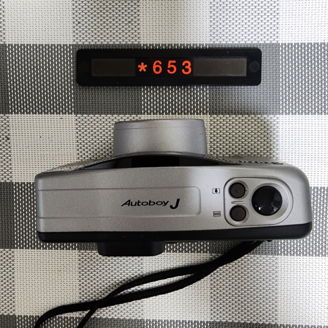 캐논 오토보이 J 파노라마 필름카메라 실버바디 상품이미지2