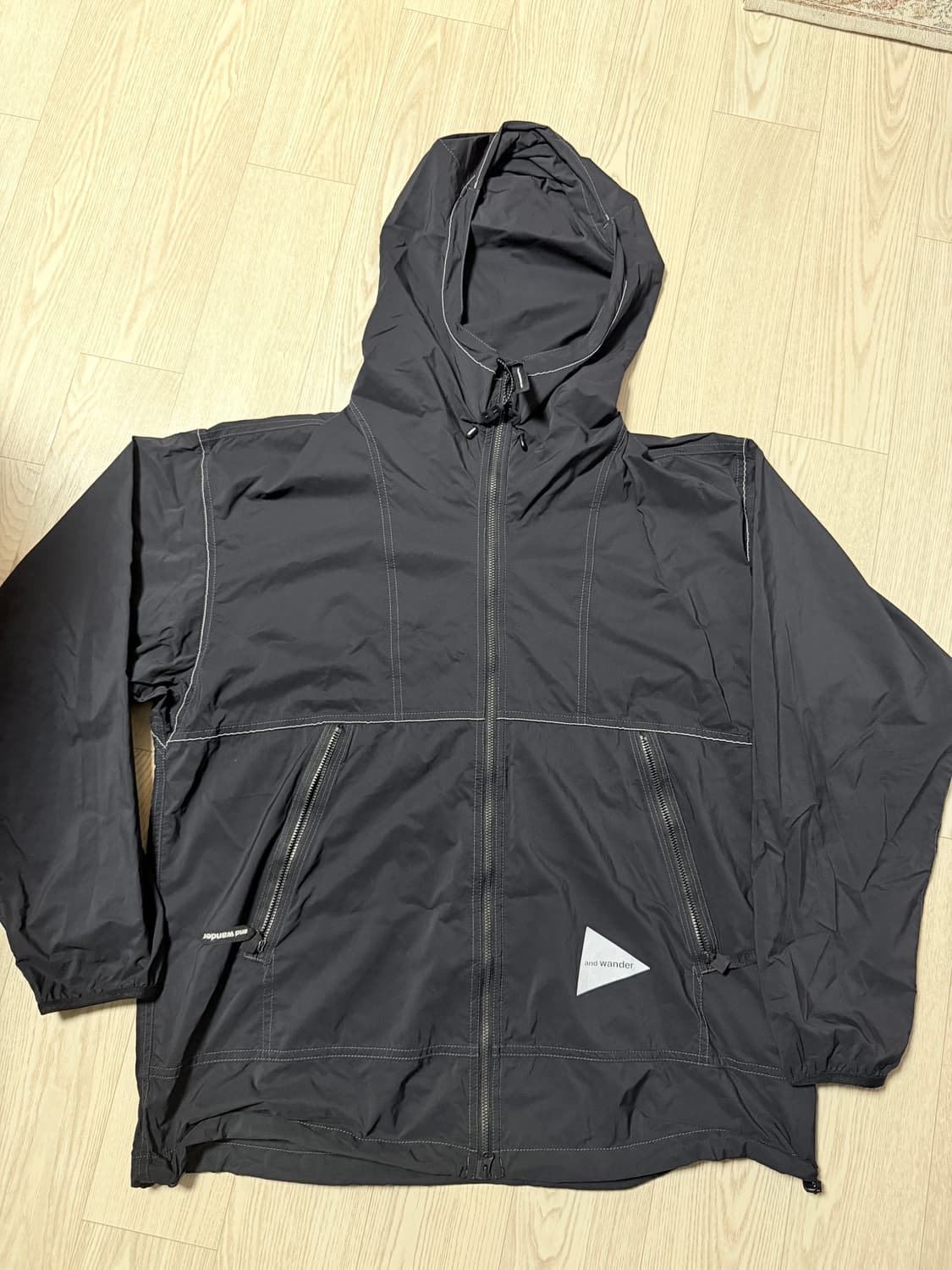 앤드원더 퍼텍스 자켓 블랙 상품이미지3