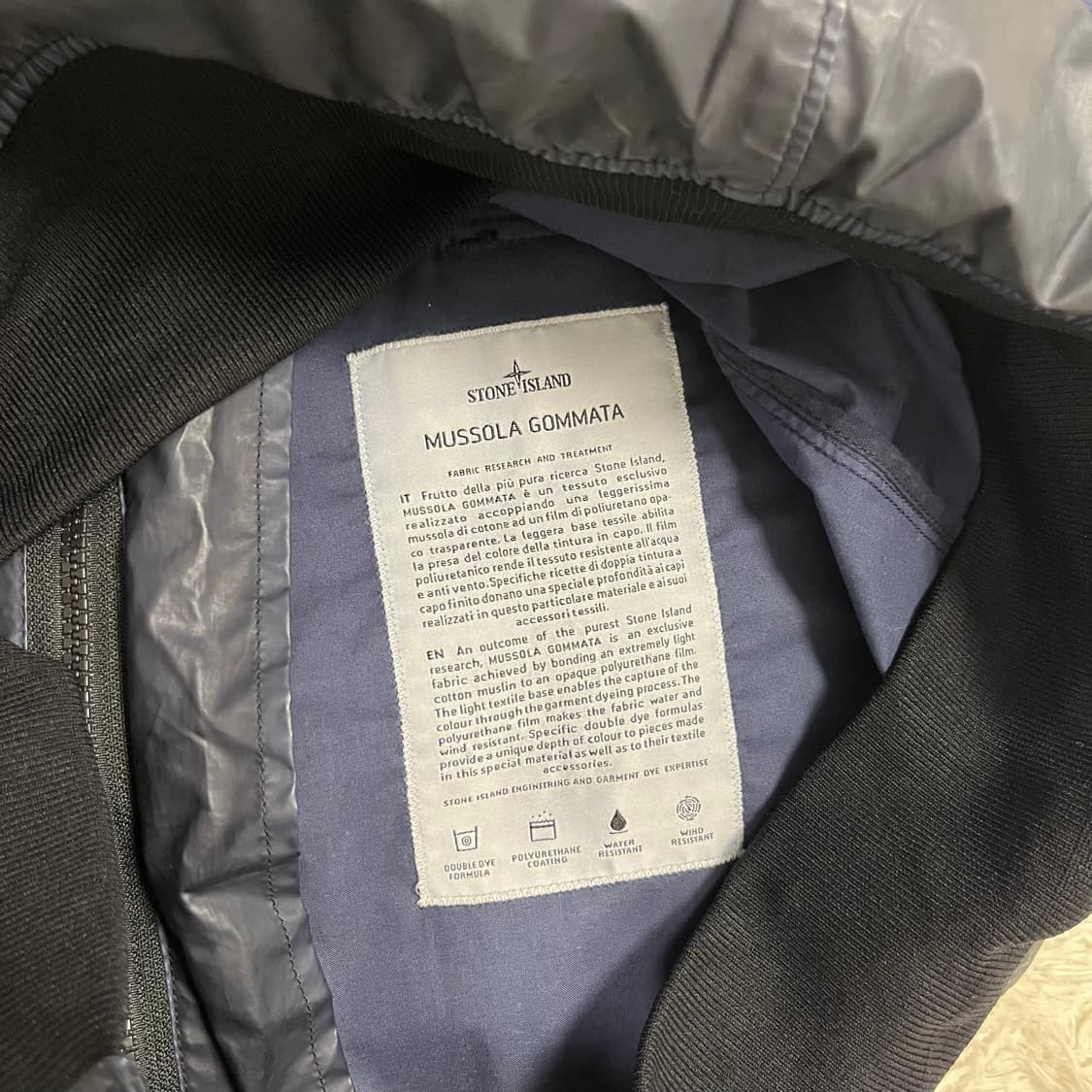 스톤아일랜드 무솔라고마타 바람막이 상품이미지7