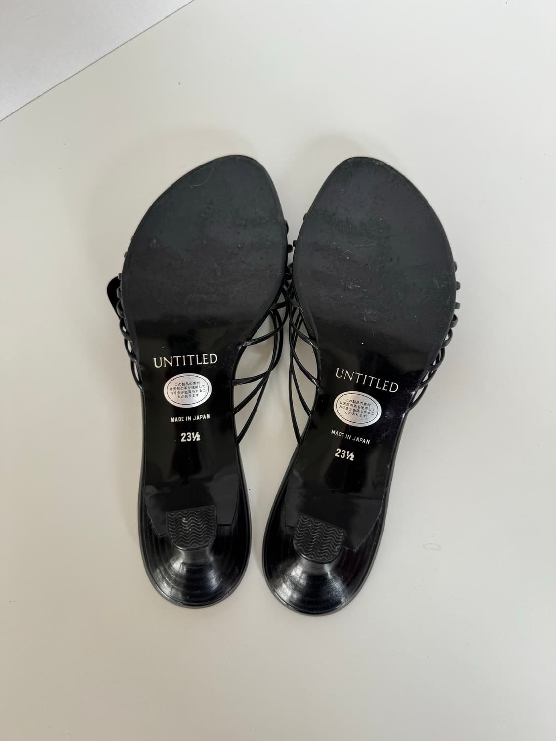 [made japan]UNTITLED 언타이틀드 장미 코사지 스트랩 뮬 상품이미지8