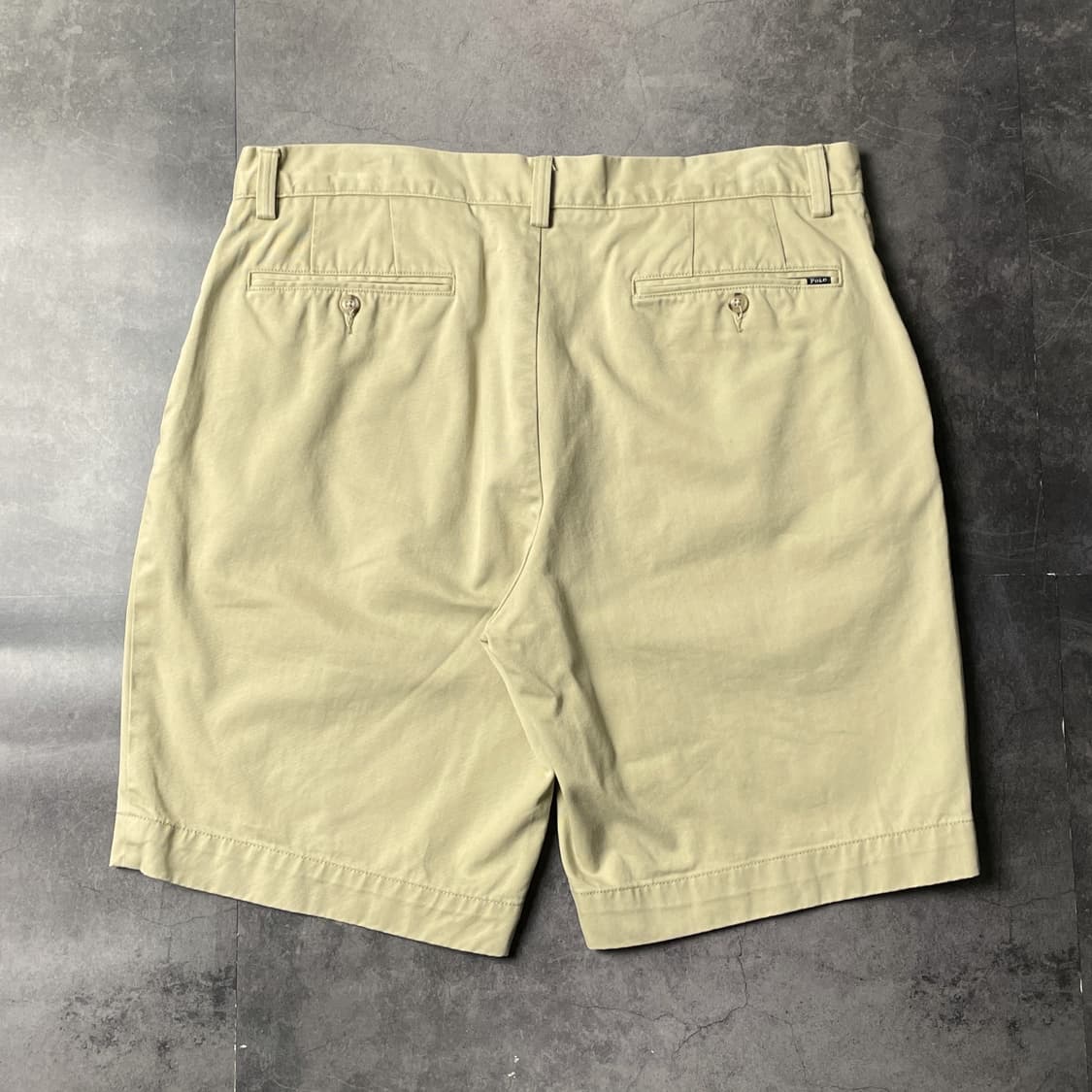 RALPH LAUREN 랄프로렌 빈티지 베이지 코튼 하프팬츠 A01045 상품이미지5